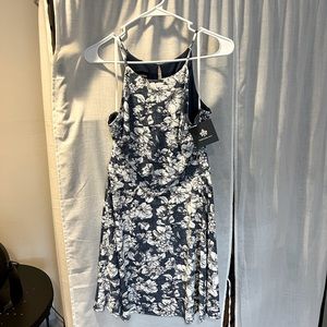 Fortune and Ivy- Liv Knit Dress/blue